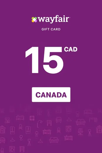 Wayfair 15 CAD Gift Card (Canada) gallery image 2