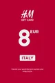 H&M 8 EUR Gift Card (Italy) thumb 2