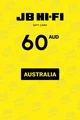 JB Hi-Fi 60 AUD Gift Card (Australia) thumb 2