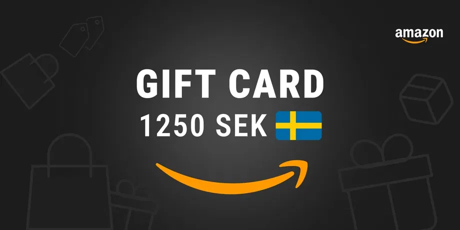 Amazon 1250 SEK Gift Card (Sweden) gallery image 2