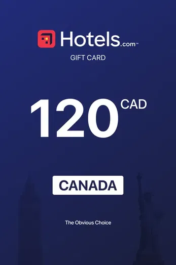 Hotels.com 120 CAD Gift Card (Canada) gallery image 2