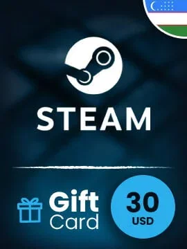 Steam Wallet 30 USD Gift Card (Uzbekistan) gallery image 2