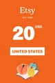 Etsy 20 USD Gift Card (United States) thumb 2
