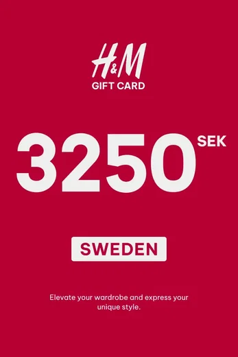 H&M 3250 SEK Gift Card (Sweden) gallery image 2