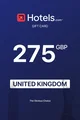 Hotels.com 275 GBP Gift Card (United Kingdom) thumb 2