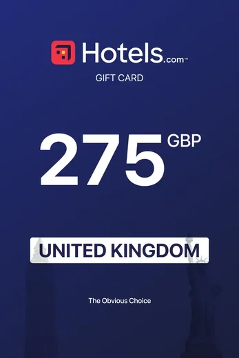 Hotels.com 275 GBP Gift Card (United Kingdom) gallery image 2
