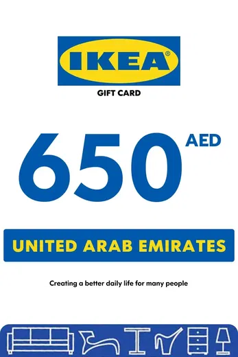 IKEA 650 AED Gift Card (UAE) gallery image 2