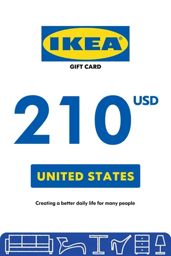IKEA 210 USD Gift Card (United States) gallery image 2
