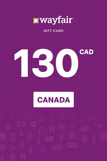 Wayfair 130 CAD Gift Card (Canada) gallery image 2