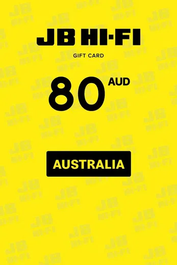 JB Hi-Fi 80 AUD Gift Card (Australia) gallery image 2