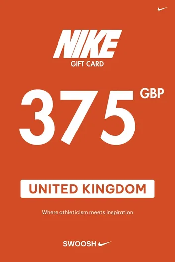 Nike 375 GBP Gift Card (United Kingdom)