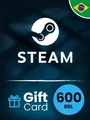 Steam Wallet 600 BRL Gift Card (Brazil) thumb 2