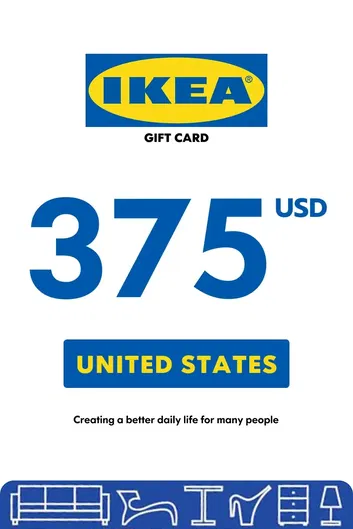 IKEA 375 USD Gift Card (United States)
