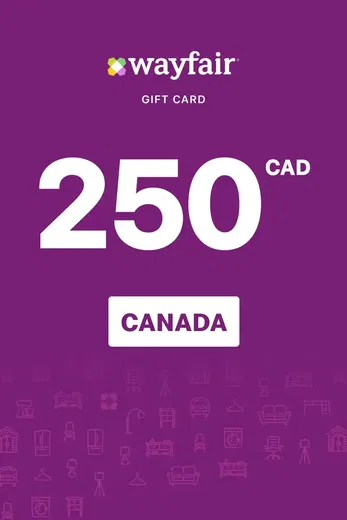 Wayfair 250 CAD Gift Card (Canada) gallery image 2