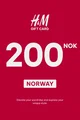 H&M 200 NOK Gift Card (Norway) thumb 2