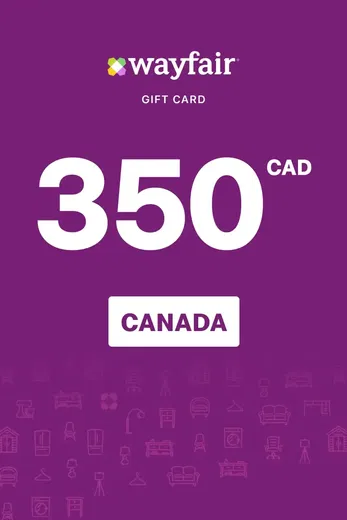 Wayfair 350 CAD Gift Card (Canada) gallery image 2