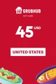 GrubHub 45 USD Gift Card (United States) thumb 2