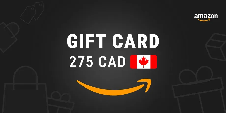 Amazon 275 CAD Gift Card (Canada) gallery image 2