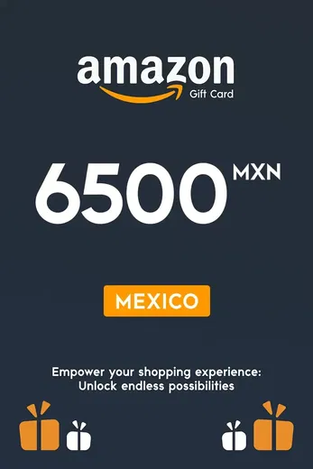 Amazon 6500 MXN Gift Card (Mexico) gallery image 2