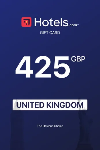 Hotels.com 425 GBP Gift Card (United Kingdom) gallery image 2