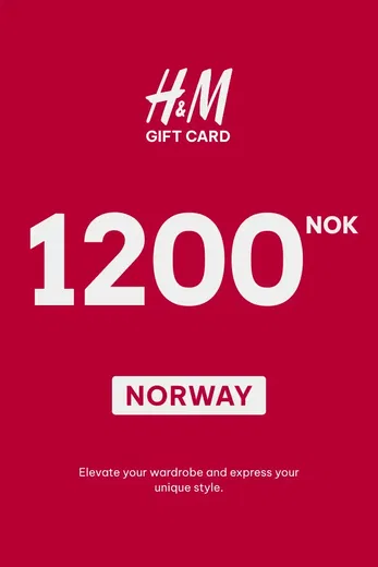 H&M 1200 NOK Gift Card (Norway) gallery image 2