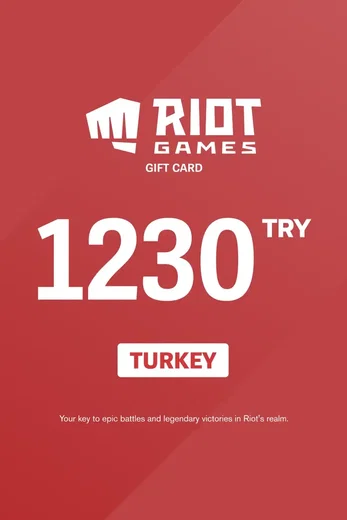 Riot Access 1230 TRY Gift Card (Turkey) gallery image 2