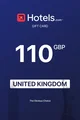 Hotels.com 110 GBP Gift Card (United Kingdom) thumb 2