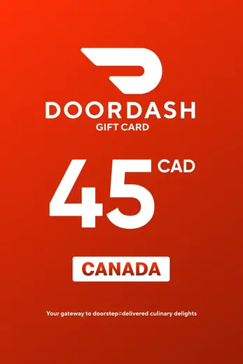 DoorDash 45 CAD Gift Card (Canada) gallery image 2