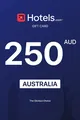 Hotels.com 250 AUD Gift Card (Australia) thumb 2