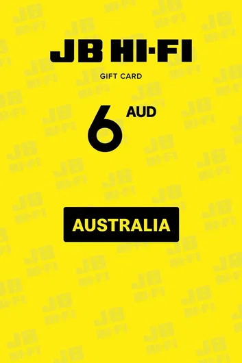 JB Hi-Fi 6 AUD Gift Card (Australia)