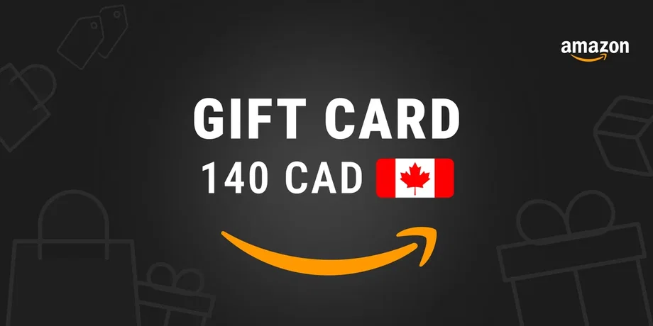 Amazon 140 CAD Gift Card (Canada) gallery image 2