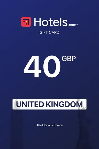 Hotels.com 40 GBP Gift Card (United Kingdom) gallery image 2