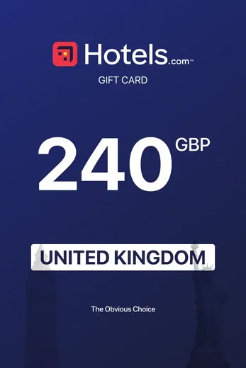 Hotels.com 240 GBP Gift Card (United Kingdom) gallery image 2