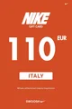 Nike 110 EUR Gift Card (Italy) thumb 1