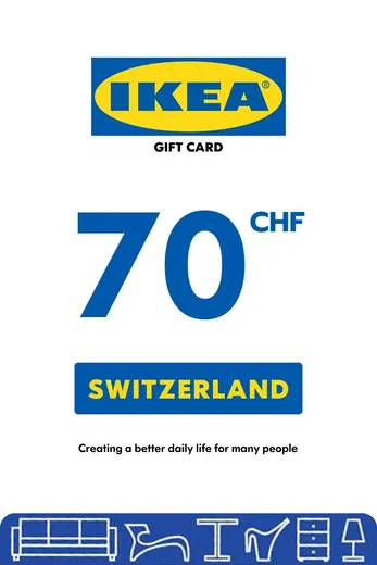 IKEA 70 CHF Gift Card (Switzerland) gallery image 2