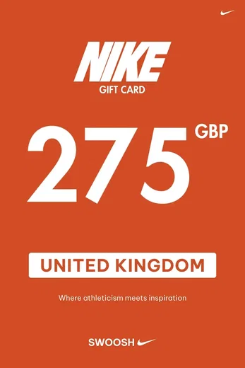 Nike 275 GBP Gift Card (United Kingdom) gallery image 1
