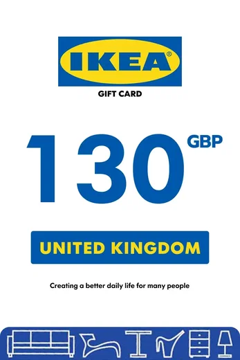 IKEA 130 GBP Gift Card (United Kingdom) gallery image 2