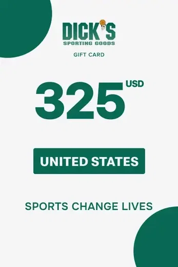 Dick's Sporting Goods 325 USD Gift Card (United States) gallery image 1
