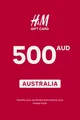 H&M 500 AUD Gift Card (Australia) thumb 2