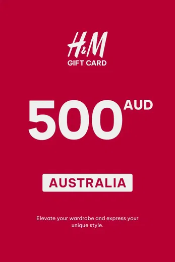 H&M 500 AUD Gift Card (Australia) gallery image 2