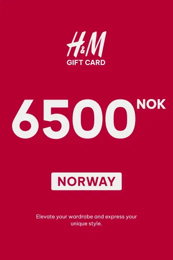 H&M 6500 NOK Gift Card (Norway) gallery image 2