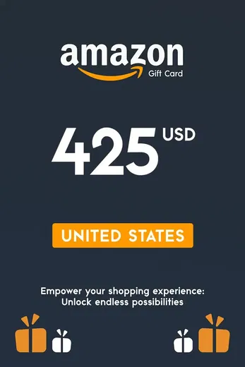 Amazon 425 USD Gift Card (United States) gallery image 2