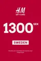 H&M 1300 SEK Gift Card (Sweden) thumb 2