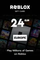 Roblox 24 EUR Gift Card (Europe) thumb 2