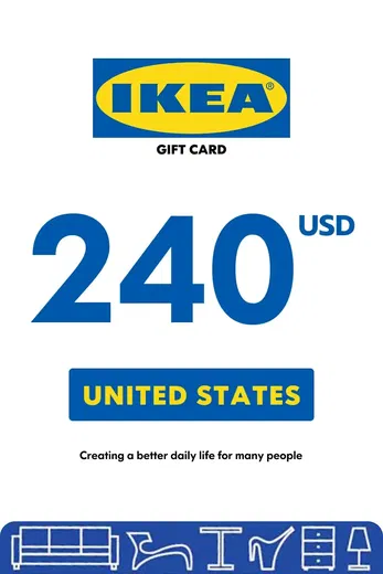 IKEA 240 USD Gift Card (United States) gallery image 2