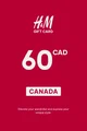 H&M 60 CAD Gift Card (Canada) thumb 2