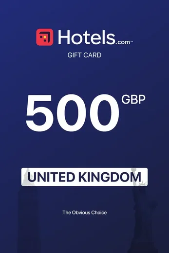Hotels.com 500 GBP Gift Card (United Kingdom) gallery image 2