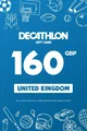 Decathlon 160 GBP Gift Card (United Kingdom) thumb 2