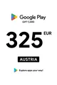 Google Play 325 EUR Gift Card (Austria) thumb 2