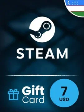 Steam Wallet 7 USD Gift Card (Uzbekistan) gallery image 2